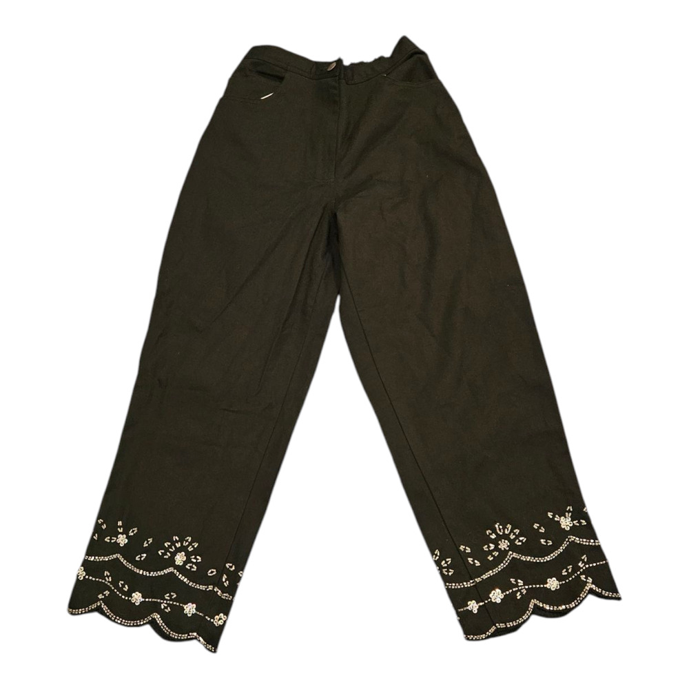 Quaker Factory XS Black Pants